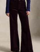 Polo Ralph Lauren pantaloni evazați flare pentru femei cu bumbac