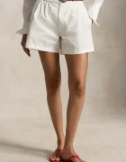 Polo Ralph Lauren pantaloni scurți eleganți pentru femei din bumbac COTTON POPLIN-WVN-SHORTS