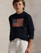 Polo Ralph Lauren pulover de bumbac pentru copii