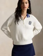 Polo Ralph Lauren pulover pentru femei din bumbac Wimbledon