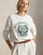 Polo Ralph Lauren pulover pentru femei din bumbac Wimbledon