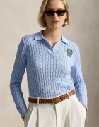 Polo Ralph Lauren pulover pentru femei din bumbac Wimbledon