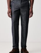 PS Paul Smith pantaloni de costum pentru bărbați cu amestec de lână