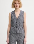 rag & bone vestă cu un singur rând de nasturi pentru femei din bumbac Paulette