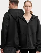 Rains bluză Safi Fleece Hood Jacket T1
