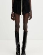 Rick Owens Lilies pantaloni scurți pentru femei cu vâscoză