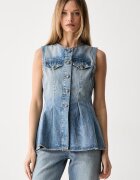 ROTATE vestă pentru femei din denim