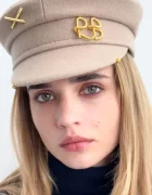RUSLAN BAGINSKIY beretă cu cozoroc pentru femei cu lână Baker Boy Cap