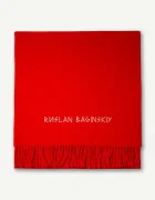 RUSLAN BAGINSKIY fular de damă din lână Wool Scarf