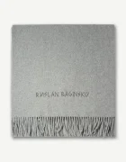 RUSLAN BAGINSKIY fular de damă din lână Wool Scarf