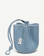 RUSLAN BAGINSKIY sac pentru femei din denim Denim HatBag