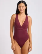 Seafolly costum de baie dintr-o singură piesă pentru femei Cross Back