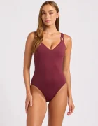 Seafolly costum de baie dintr-o singură piesă pentru femei DD