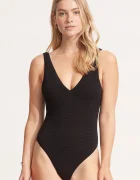 Seafolly costum de baie dintr-o singură piesă pentru femei Deep V Neck One Piece