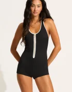 Seafolly costum de baie dintr-o singură piesă pentru femei Retro