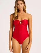 Seafolly costum de baie dintr-o singură piesă pentru femei Ring Front