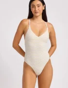 Seafolly costum de baie dintr-o singură piesă pentru femei V Neck