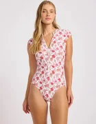 Seafolly costum de baie dintr-o singură piesă pentru femei Zip Front