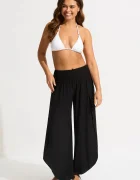 Seafolly pantaloni baggy pentru femei. din vâscoză Shirred Waist Wrap