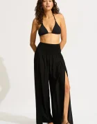 Seafolly pantaloni de femei din vâscoză Shirred Waist Wrap