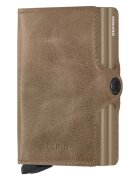 Secrid portofel de piele Twinwallet Vintage Taupe