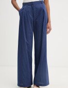 sessun pantaloni straight pentru femei din bumbac