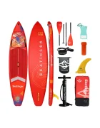 Skatinger placă de înot cu accesorii SUP Interstellar Red 350 x 81 x 15 cm (11'6')