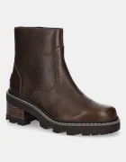 Sorel cizme de piele JOAN NOW ZIP BOOTIE
