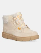 Sorel cizme din piele întoarsă EXPLORER III NW LACE WP