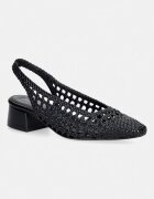 Souliers Martinez pantofi cu toc cu călcâiul deschis din piele NOVA TARRAGONA