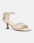 Souliers Martinez sandale cu toc jos din piele VERONICA
