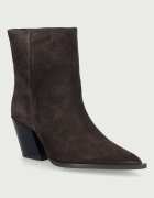 Steve Madden botine pentru femei din piele întoarsă Melle