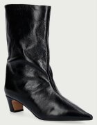 Steve Madden botine pentru femei din piele Lytton