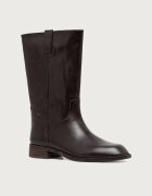 Steve Madden cizme cu toc plat pentru femei din piele Primo