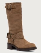 Steve Madden cizme pentru femei din piele întoarsă Bonetta