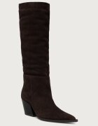 Steve Madden cizme pentru femei din piele întoarsă Menthe