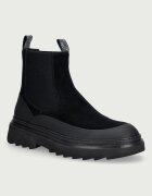 Steve Madden ghete scurte pentru bărbați din piele întoarsă Rockland