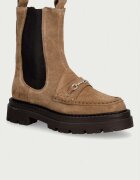 Steve Madden ghete scurte pentru femei din piele întoarsă Kasey