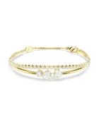 Swarovski brățară pentru femei placată cu aur zirconiu cubic MESMERA