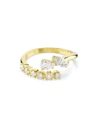Swarovski inel pentru femei placat cu aur zirconiu cubic MESMERA