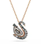 Swarovski lănțișor cu pandantiv pentru femei placat cu aur zirconiu cubic