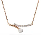 Swarovski lănțișor pentru femei placat cu aur zirconiu cubic MATRIX