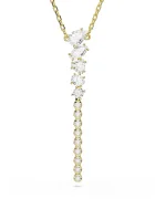 Swarovski lănțișor pentru femei placat cu aur zirconiu cubic MESMERA
