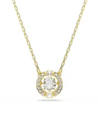 Swarovski lănțișor pentru femei placat cu aur zirconiu cubic UNA