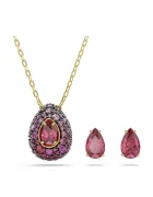 Swarovski set de bijuterii pentru femei placat cu aur zirconiu cubic SUBLIMA pachet de 3