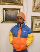 Tinycottons geacă copii COLOR BLOCK SHORT PADDED JACKET