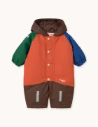 Tinycottons salopeta COLOR BLOCK SNOW ONE-PIECE