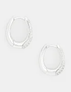 Tom Wood cercei de argint Liz Hoops Pave