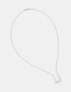 Tom Wood colier de argint Square Pendant