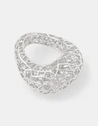 Tom Wood inel de argint Maze Ring
